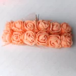 Artificial Mini Foam Rose Flower Heads – Multicolour DIY Craft Flowers for Decoration, Bouquets, Scrapbooking & Events - Image 25