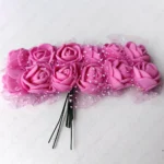 Artificial Mini Foam Rose Flower Heads – Multicolour DIY Craft Flowers for Decoration, Bouquets, Scrapbooking & Events - Image 17