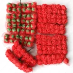 Artificial Mini Foam Rose Flower Heads – Multicolour DIY Craft Flowers for Decoration, Bouquets, Scrapbooking & Events - Image 6