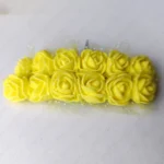 Artificial Mini Foam Rose Flower Heads – Multicolour DIY Craft Flowers for Decoration, Bouquets, Scrapbooking & Events - Image 20