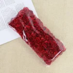 Artificial Mini Paper Rose Flower Heads – Multicolour DIY Craft Roses for Decoration, Bouquets & Scrapbooking - Image 3