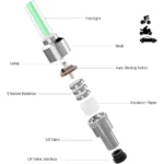 LED Flash Light Valve Caps for Car, Bike, Bicycle – Motion Sensor Wheel Tyre Rim Lights (1 Pair) | Neon Glow Accessory for Night Riding & Style - Image 5