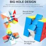 MoYu MeiLong 3x3x3 Super Speed Cube – Stickerless Magic Puzzle Toy | Smooth Turning Ultra-Fast Brainteaser Cube for Kids & Adults - Image 5