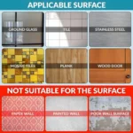 Round Multipurpose Self-Adhesive Steel Wall Hook | Strong & Durable Hanging Solution - Image 3