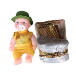 Musical Rhyming Baby Doll with Wooden Chair Toy for Kids – Soft and Cuddly Companion for Endless Playtime (Pack of 1) - Image 2