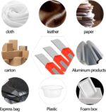 Plastic and Steel Paper Cutter Knife (Multicolor, Pack of 1) - Image 2