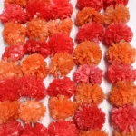 Party Decoration – Artificial Marigold Flowers (Genda Phool Mala) – Vibrant Décor for Every Occasion (Approx 5 Ft) - Image 10