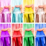 Party Decoration – Foil Fringe Curtain - Shiny Party Backdrop for Stunning Decorations (3 Feet Width X 6 Feet Length, Pack of 1) - Image 4