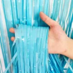 Party Decoration – Foil Fringe Curtain - Shiny Party Backdrop for Stunning Decorations (3 Feet Width X 6 Feet Length, Pack of 1) - Image 10