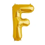 Party Decoration – Golden Alphabet Foil Balloons – Spell Out Your Celebrations! (16 inch, Pack of 1) - Image 27