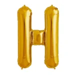 Party Decoration – Golden Alphabet Foil Balloons – Spell Out Your Celebrations! (16 inch, Pack of 1) - Image 25