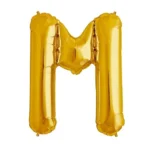 Party Decoration – Golden Alphabet Foil Balloons – Spell Out Your Celebrations! (16 inch, Pack of 1) - Image 20