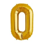 Party Decoration – Golden Alphabet Foil Balloons – Spell Out Your Celebrations! (16 inch, Pack of 1) - Image 18
