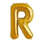 Party Decoration – Golden Alphabet Foil Balloons – Spell Out Your Celebrations! (16 inch, Pack of 1) - Image 15
