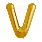 Party Decoration – Golden Alphabet Foil Balloons – Spell Out Your Celebrations! (16 inch, Pack of 1) - Image 11