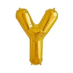Party Decoration – Golden Alphabet Foil Balloons – Spell Out Your Celebrations! (16 inch, Pack of 1) - Image 8