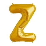 Party Decoration – Golden Alphabet Foil Balloons – Spell Out Your Celebrations! (16 inch, Pack of 1) - Image 7