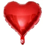 Party Decoration – Heart Shape Foil Balloon - Add Love to Your Celebrations! (Multicolor, Pack of 1) - Image 4