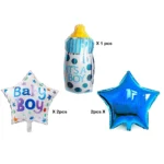 Party Decoration – It's a Girl / It's a Boy, Big Foil Helium Balloons Set for Elevate Every Celebration! (Pack of 5 pcs) - Image 2