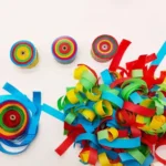 Party Decoration – Paper Multicolor Throwing Ribbon - Image 3