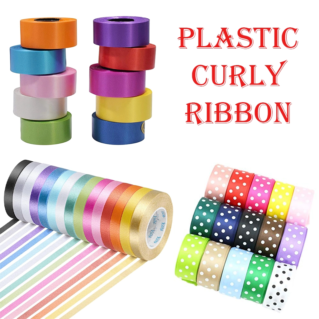 party-decoration-plastic-curly-ribbon-1 Party Decoration – Plastic Curly Ribbon - Add Fun and Flair to Every Occasion (Pack of 1) - Image 1