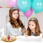 Party Decoration – Plastic Frozen Elsa Crown Headband Tiara - Sparkle Like a Princess (Pack of 1)