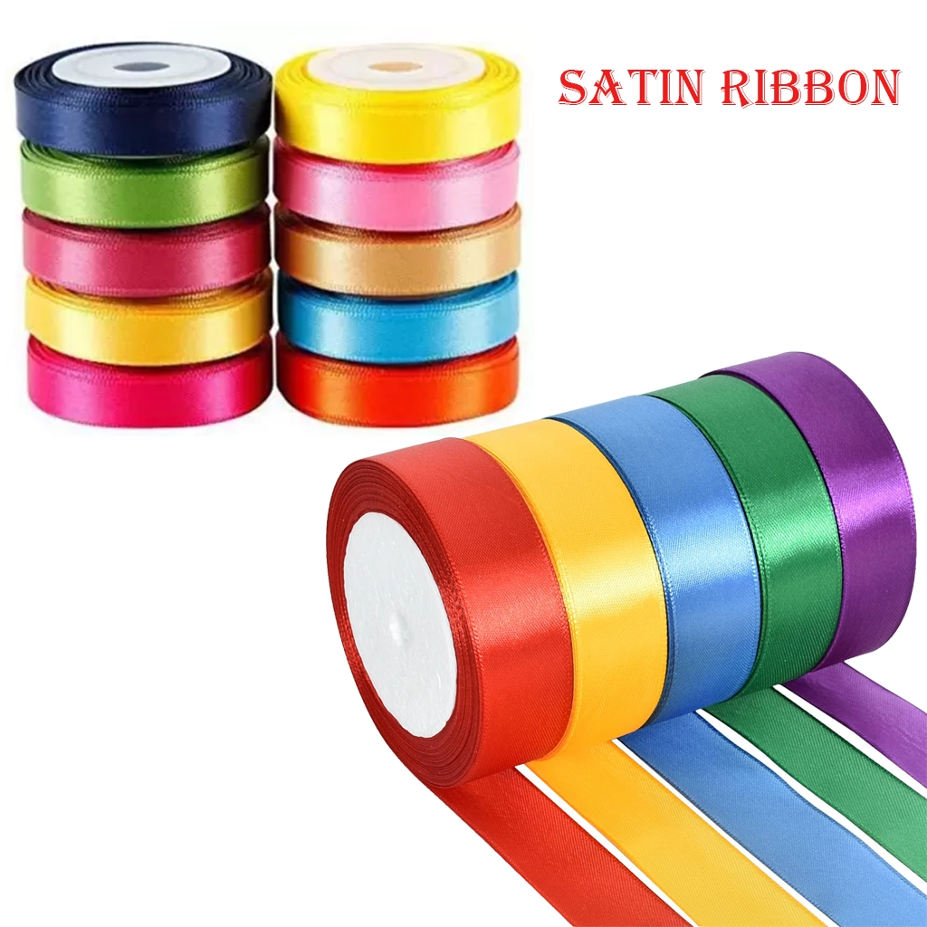party-decoration-satin-ribbon-1 Party Decoration – Satin Ribbon - Premium Quality for All Your Craft and Decoration Needs (Pack of 1) - Image 1