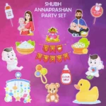 Party Decoration – Shubh Annaprashan Party Set - Celebrate Your Baby’s First Rice Ceremony!
