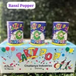 Party Decoration – Small Dori Rassi Party Popper - Add Excitement to Your Celebrations (Height - 3 inch)