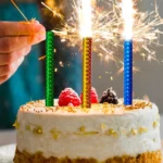 Party Decoration – Sparkle Candle - Light Up Your Celebrations with Glittering Magic (Pack of 1) - Image 4