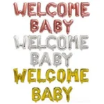 Party Decoration – Welcome Baby Foil Balloon - Celebrate Your Bundle of Joy! (Pack of 1)