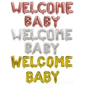 Party Decoration – Welcome Baby Foil Balloon - Celebrate Your Bundle of Joy! (Pack of 1)