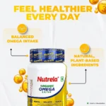 Patanjali Nutrela Organic Omega 3, 6, 7 & 9 - 60 Capsules (Pack of 1) - Image 7