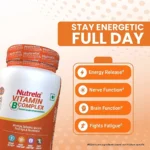 Patanjali Nutrela Vitamin B-Complex 30 Capsules (Pack of 1) - Image 2