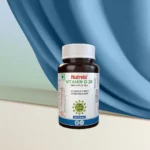 Patanjali Nutrela Vitamin D2K Natural - 60 Chewable Tablets for Men & Women - Vanilla Flavor (Pack of 1)