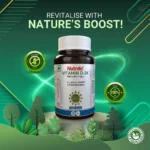 Patanjali Nutrela Vitamin D2K Natural - 60 Chewable Tablets for Men & Women - Vanilla Flavor (Pack of 1) - Image 4