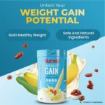 Patanjali Nutrela Weight Gain - Banana Flavor - 500g (Pack of 1) - Image 5