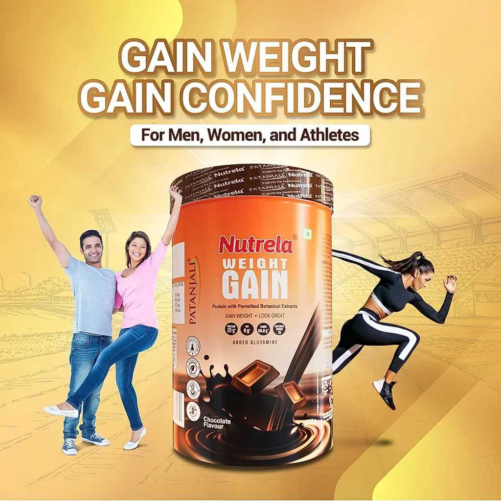 patanjali-nutrela-weight-gain-chocolate-flavor-500g-1-scaled Patanjali Nutrela Weight Gain - Chocolate Flavor - 500g (Pack of 1) - Image 1