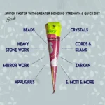 Pidilite Fabric Glue Cone - 30g (Pack of 1) - Image 2