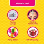 Pidilite Fevicol Glue Drops – 24 Dots for Events, Decorations & Craft Projects (Pack of 1) - Image 4