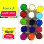 Pidilite Fevicryl Acrylic Colours – 15ml, Vibrant, Long-Lasting Colours for Artistic and Craft Creations (Pack of 1)