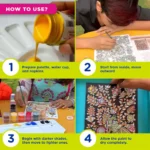 Pidilite Fevicryl DIY Art of India Kalamkari Art Kit – Traditional Hand-Painted Art Experience (Pack of 1) - Image 6