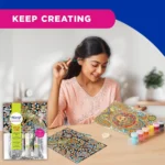 Pidilite Fevicryl DIY Art of India Kalamkari Art Kit – Traditional Hand-Painted Art Experience (Pack of 1) - Image 7