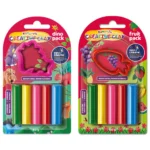 Pidilite Rangeela Creative Clay – 60g, Fruit Pack and Dino Pack (Pack of 1)