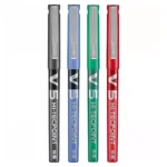 Pilot Hi-Tecpoint V5 0.5mm Extra Fine Point Pure Liquid Ink Roller Ball Pen (Pack of 1)