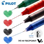 Pilot Hi-Tecpoint V7 0.7mm Fine Point Pure Liquid Ink Roller Ball Pen (Pack of 1) - Image 3