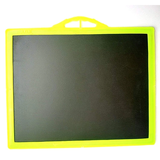 plastic-black-board-slate-for-school-kids Black Board Double Sider Slate For School Kids, 1 pc - Image 1