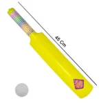 Plastic Cricket Bat – Lightweight, Durable and Perfect for Kids' Outdoor Fun (Pack of 1) - Image 4