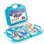 Plastic Doctor Play Set with Foldable Suitcase – Fun and Educational Medical Role Play for Kids (Kids Dr. Tools Set)
