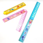 Plastic Folding Ruler Scale – 30 cm with Multiple Designs & Geometry Shapes (Pack of 1) - Image 2
